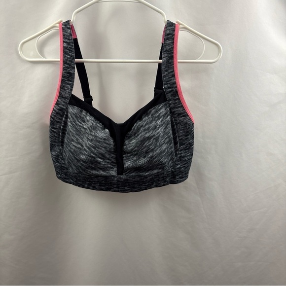 Lululemon Athletics Sports Bra 36DD Gray Padded Back Closure Wireless - Picture 1 of 10
